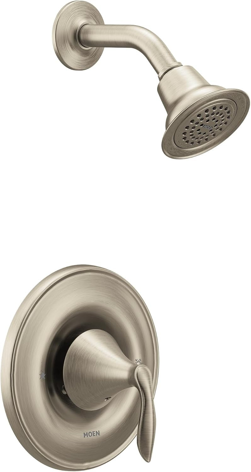 Moen T2132BN Eva 1-Handle Posi-Temp Shower Only Valve Trim - Brushed Nickel