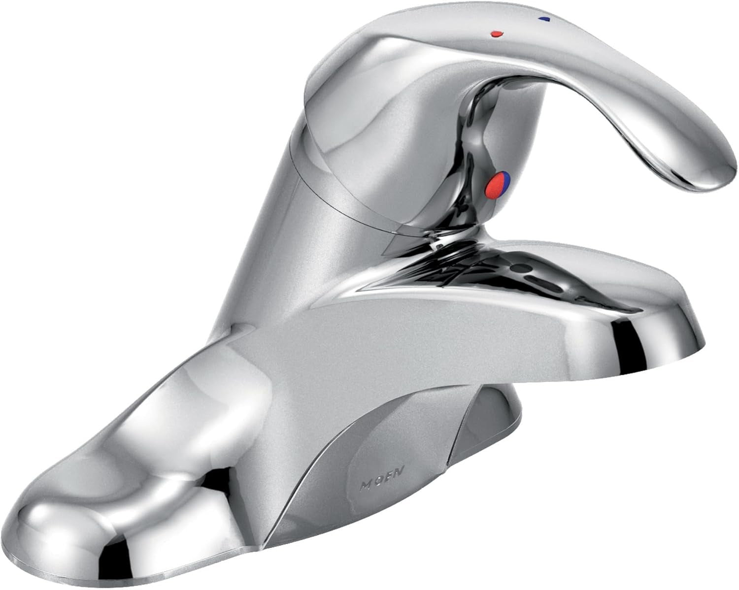 Moen 8439F05 Commercial M-Bition Centerser Bathroom Faucet Lever Handle Chrome