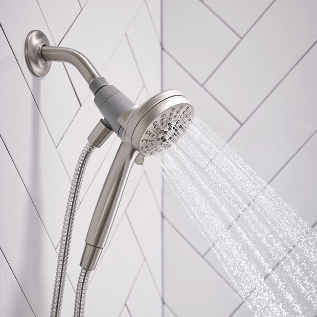Moen 82879SRN Tiffin 1-Handle Tub & Shower Trim / Valve Package Brushed Nickel