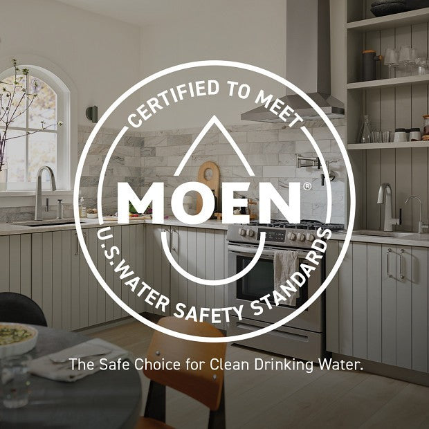 Moen WS84509 Adler 4" Centerset Bathroom Faucet w/ Drain & Deck Plate - Chrome