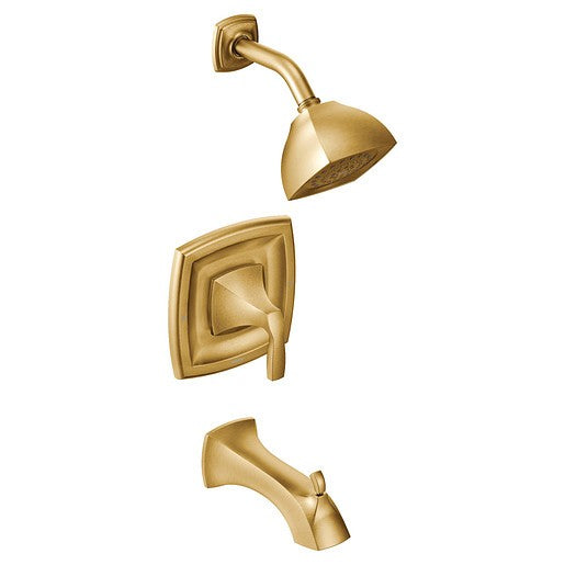 MOEN T2693BG Voss Posi-Temp 1-Handle Tub & Shower Faucet Trim - Brushed Gold