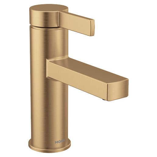 MOEN 84774BZG Beric Single-Hole/Centerset Bathroom Faucet - Bronzed Gold