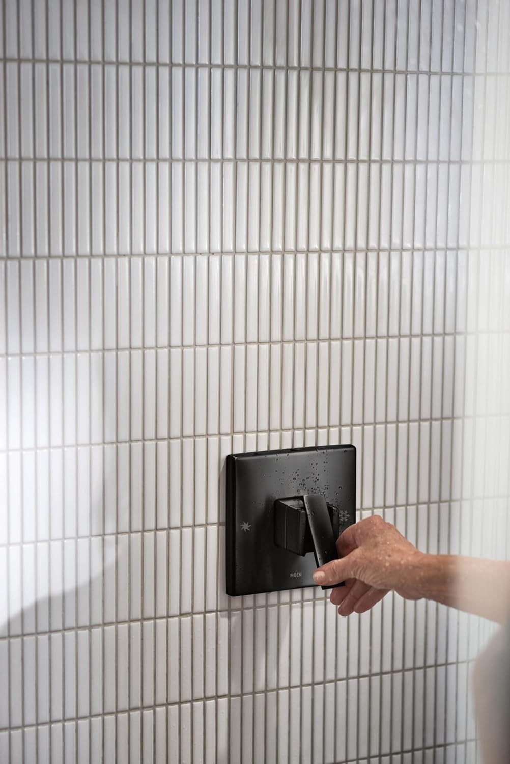 Moen UTS3715EPBL 90-Degree M-CORE 3-Series Shower Only Trim Kit - Matte Black