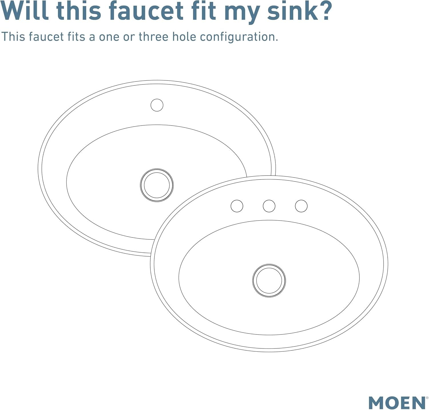 MOEN 84771 Revyl Single Hole Single Handle Bathroom Faucet in Chrome
