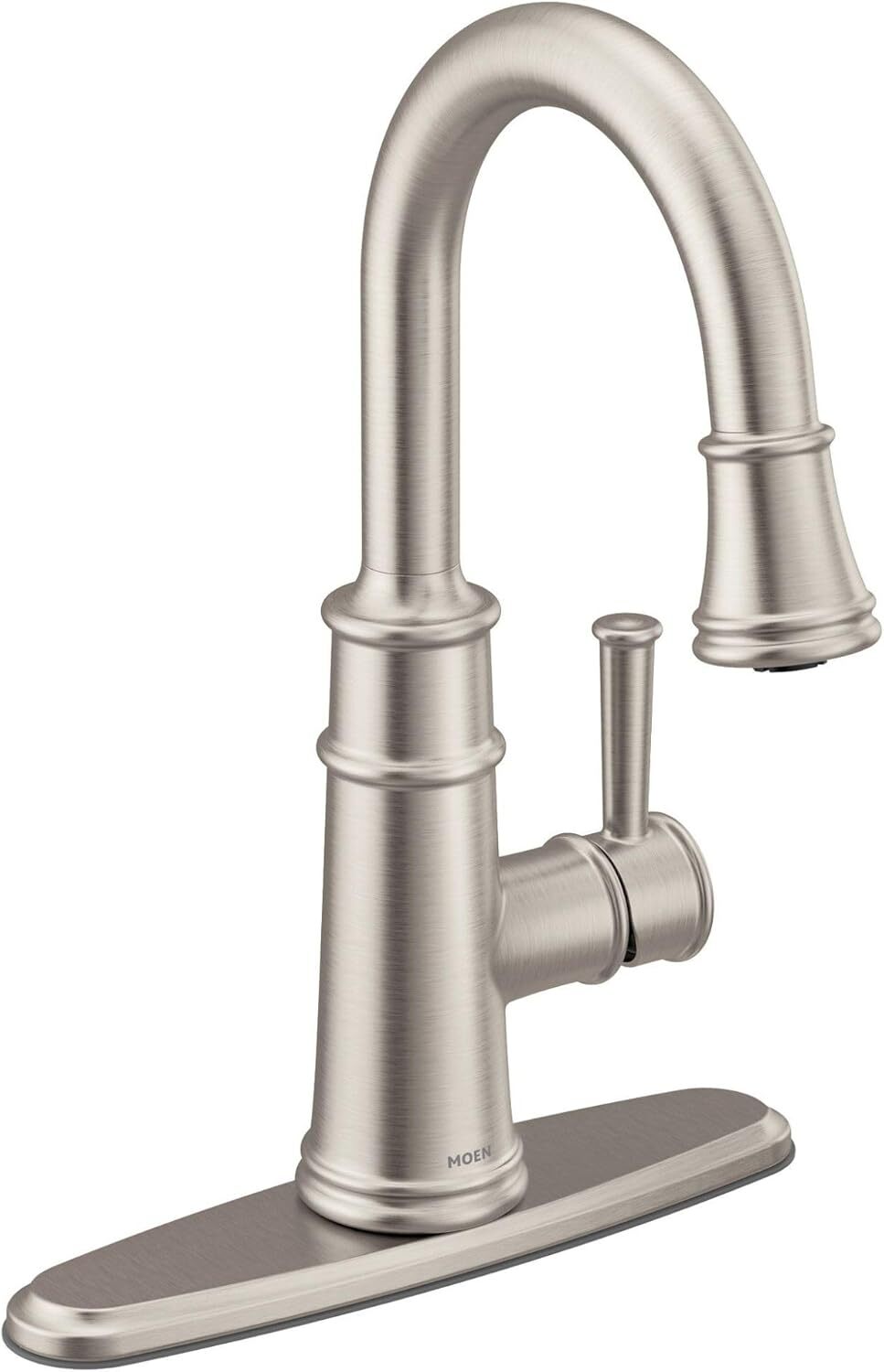 Moen 6260SRS Belfield 1-Handle Pulldown Bar Faucet Clean Spot Resist Stainless