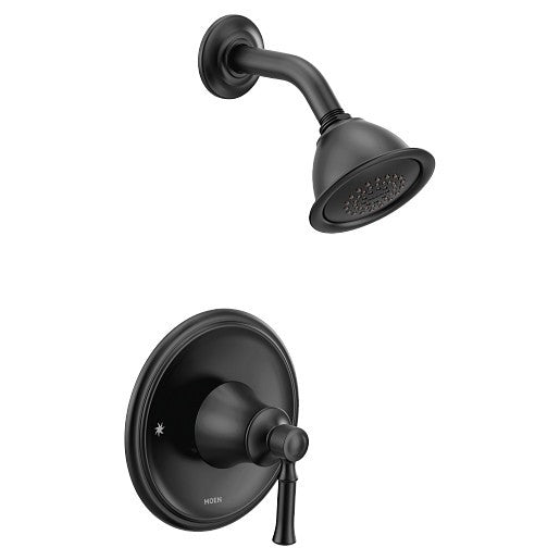 Moen T2182BL Dartmoor Posi-Temp(R) Shower Only - Matte Black