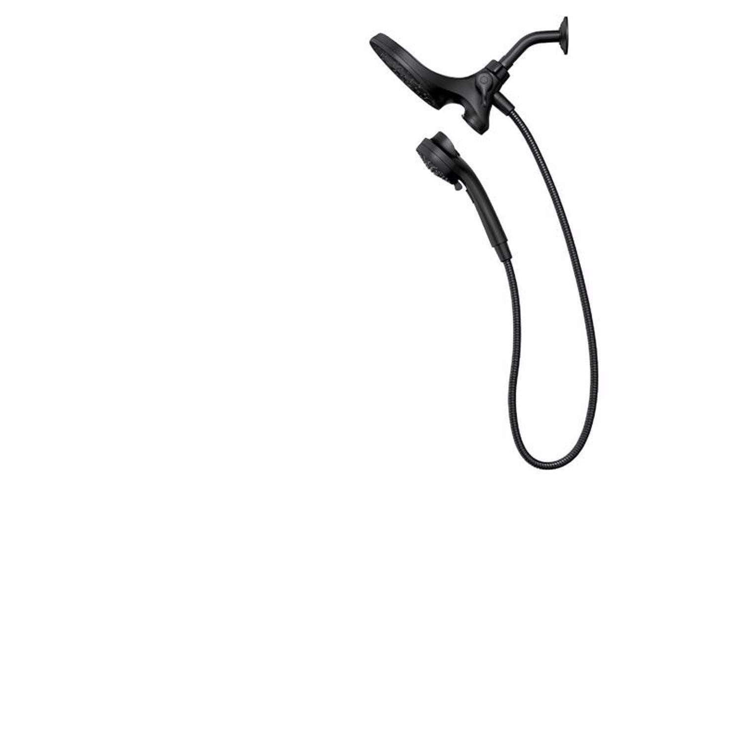 Moen 82310BL Mikah Matte Black Posi Temp Tub/Shower Faucet with Handle & Valve