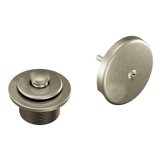 MOEN T90331BN Tub & Shower Drain Push-n-Lock Trim Kit - Brushed Nickel