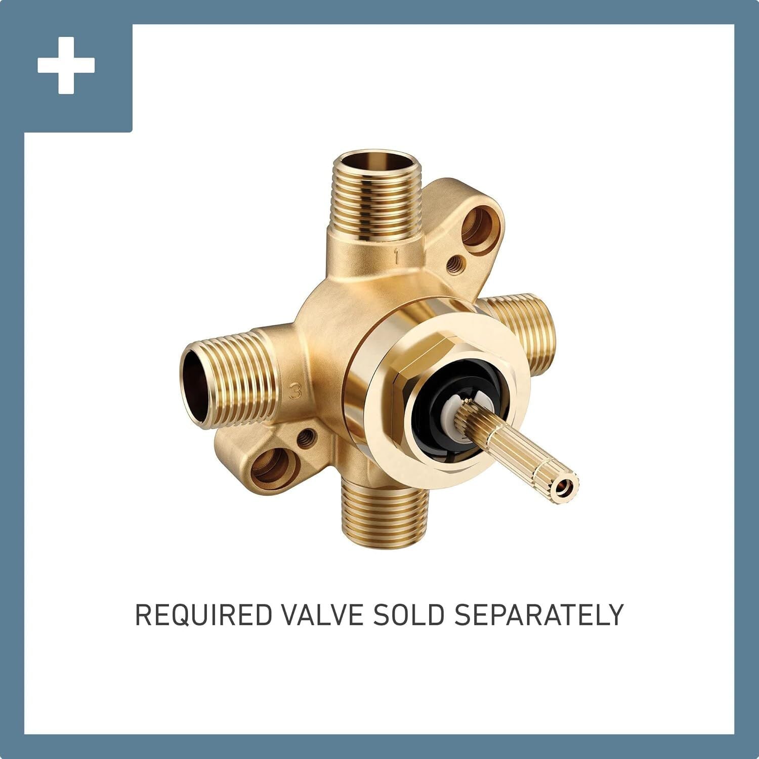 Moen UT4620BG Cia Brushed Gold 2, 3 or 6 Function M-CORE Transfer Valve Trim