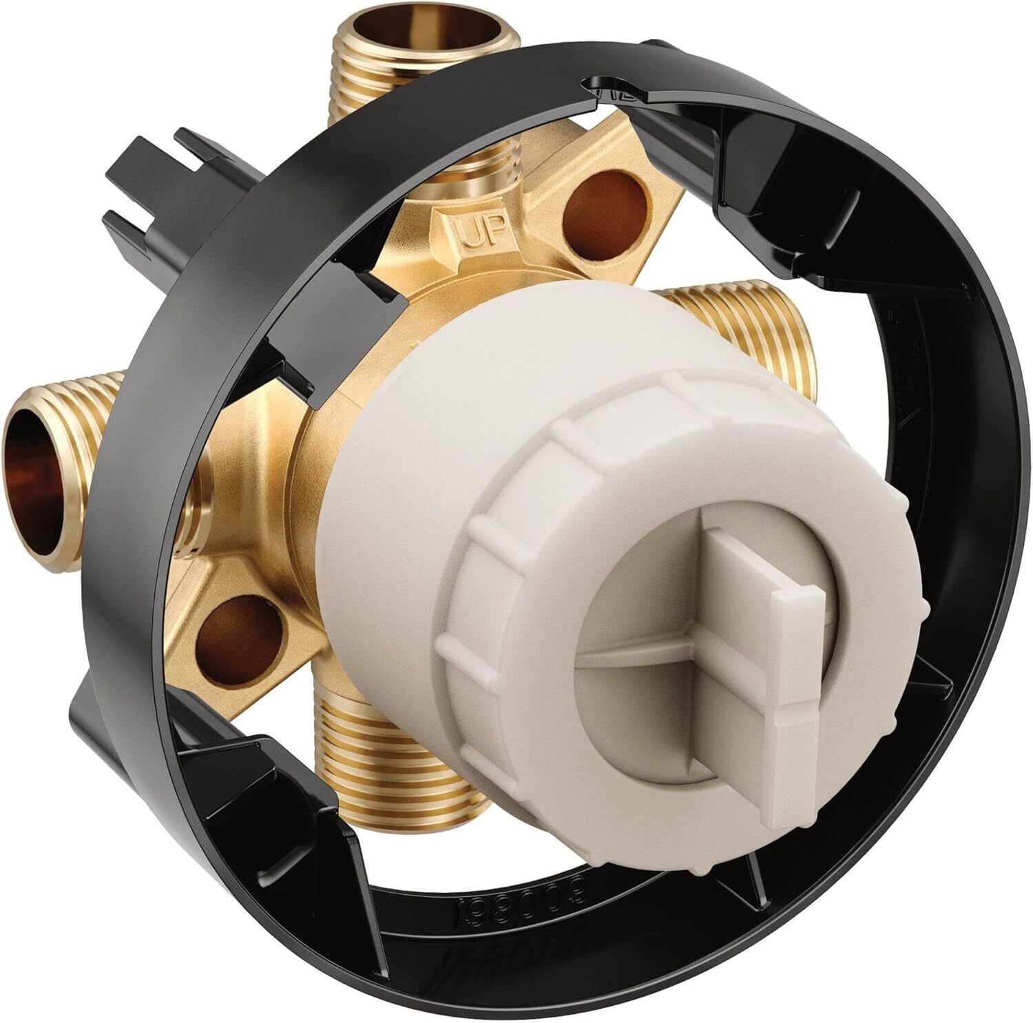 Moen U140CI M-Core 4 Port Pressure Balanced Tub and Shower Valve- 1/2" CC, IPS