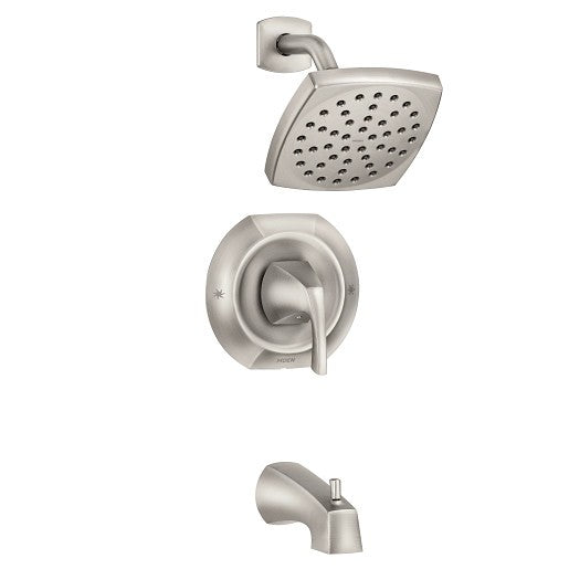 Moen Lindor 82504SRN 1 Handle Posi-Temp Tub & Shower Valve Trim - Brushed Nickel