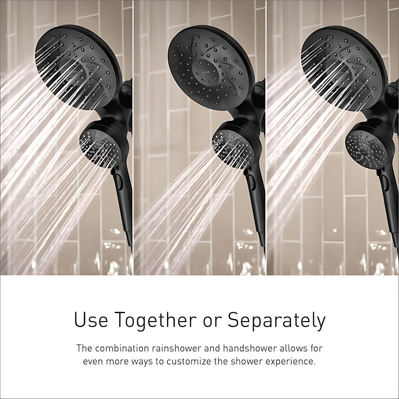 MOEN Graeden 82137SRN Magnetix 1-Handle Tub & Shower Faucet Spot Resist Nickel