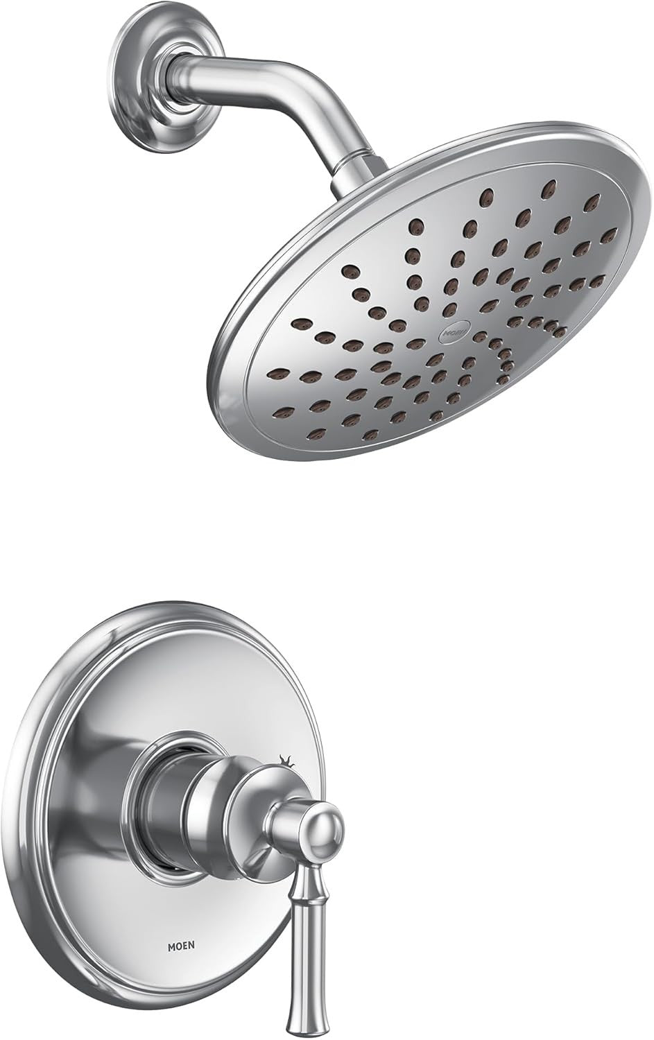 Moen UT2282EP Chrome Dartmoor M-CORE 2-Series 1-Handle Shower Valve Trim Kit