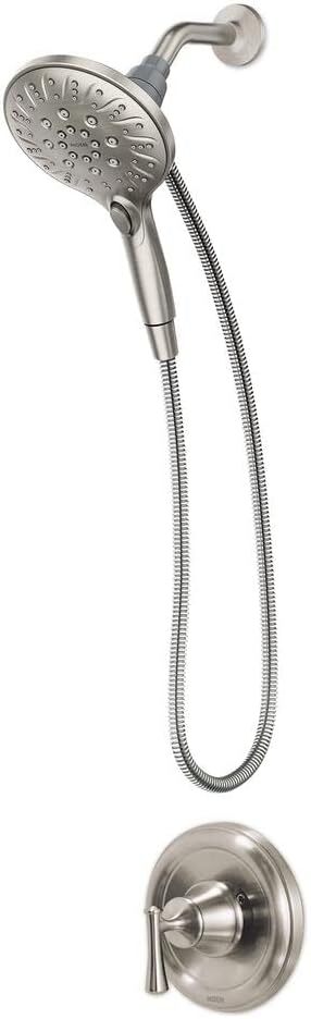 MOEN Attract 82975SRN 6-Spray Shower Faucet-Spot Resist Brushed Nickel