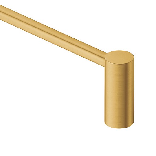Moen YB0418BG Align 18" Modern Single Towel Bar - Brushed Gold