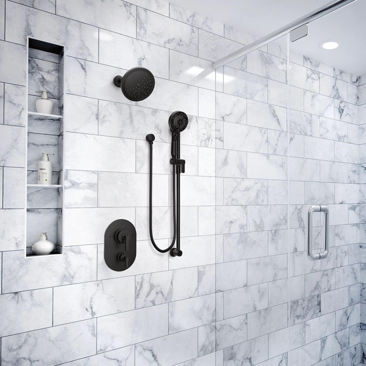 Moen 3670EPBL  1.75 GPM Multi-Function Hand Shower Package Matte Black