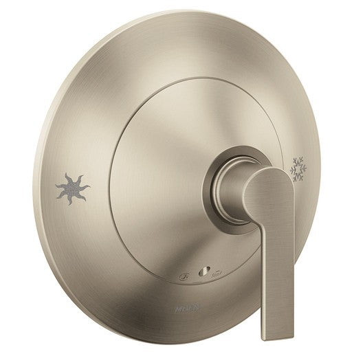 MOEN TS2201BN Doux Posi-Temp 1-Handle Valve Trim Kit Brushed Nickel