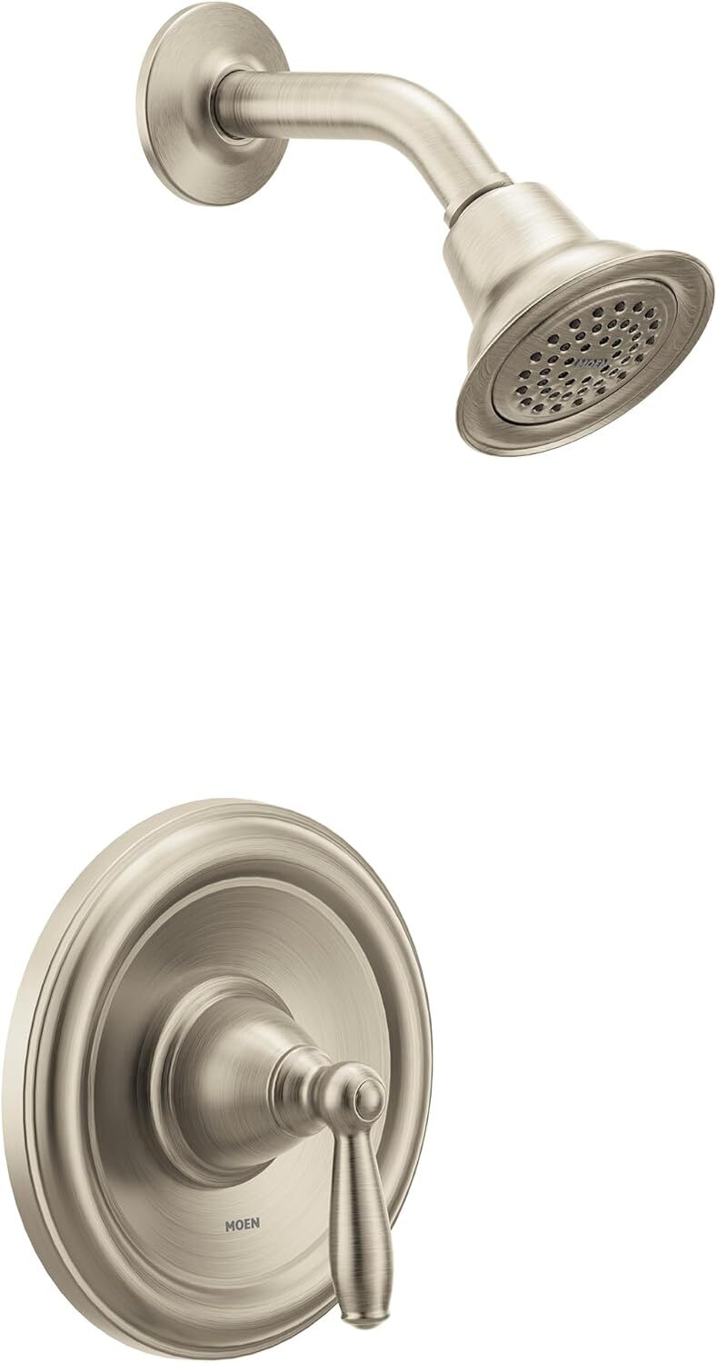 Moen Brantford Brushed Nickel Posi-Temp Pressure Balancing Eco-Performance Showe