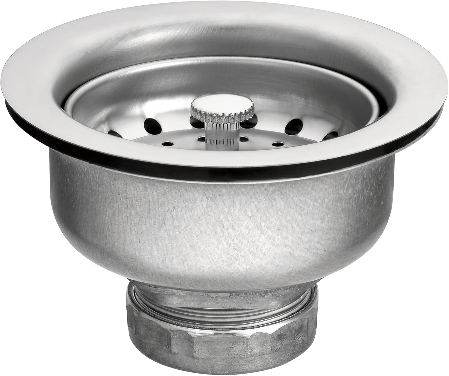 Moen 22037 Drop-In 3-1/2" Basket Strainer with Drain Assembly - Satin