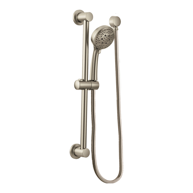 Moen Handheld Showerhead Slide Bar Brushed Nickel  3669EPBN Eco-Performance