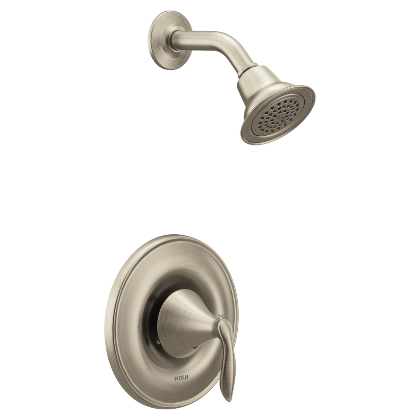 Moen Eva T2132EPBN Single Handle Shower Faucet Trim Kit in Brushed Nickel