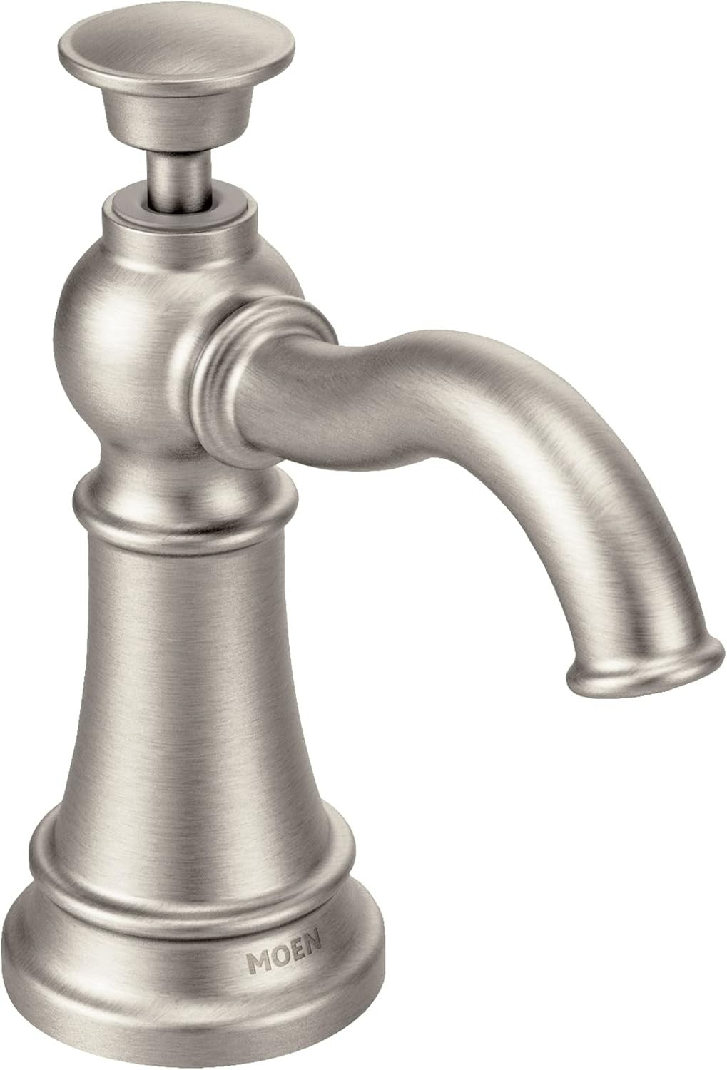 Moen S3945SRS Traditional Soap Dispenser in Spot Resistant Stainless Steel