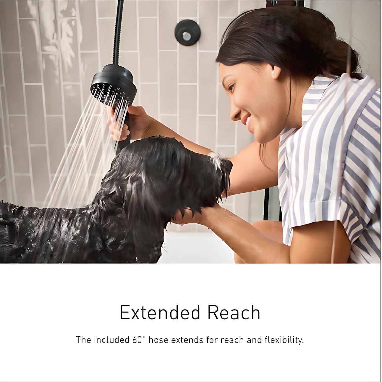 MOEN Graeden 82137SRN Magnetix 1-Handle Tub & Shower Faucet Spot Resist Nickel