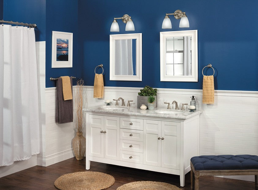 MOEN T6620BN Brantford Brushed Nickel Widespread 2-Handle Bathroom Faucet Trim