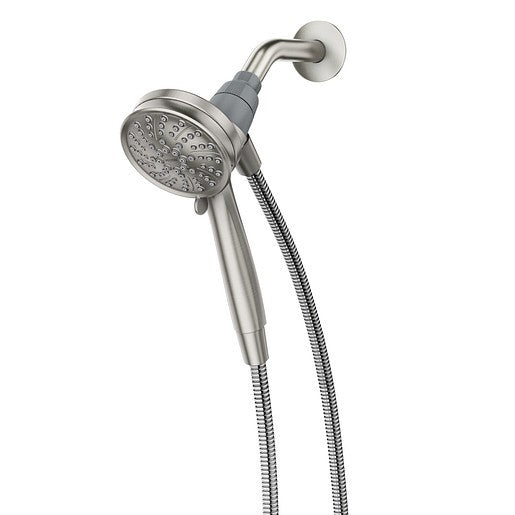 Moen 26000SRN Attract Magnetix 6-Spray Shower Head Wall Mounted - Brushed Nickel