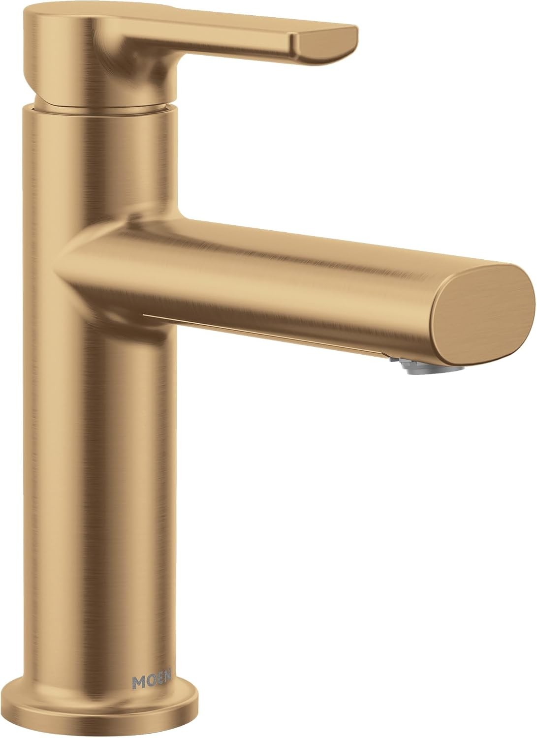 MOEN 84794BZG Meena Single Hole Single Handle Bathroom Faucet- Bronzed Gold