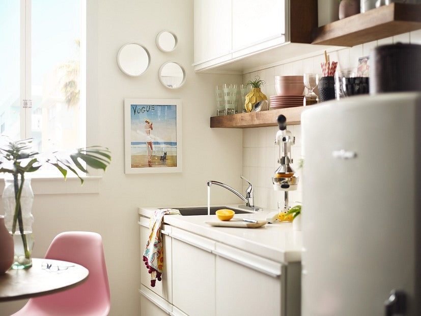 Moen 87201 Adler Kitchen Faucet Single Handle Low Arc - Chrome