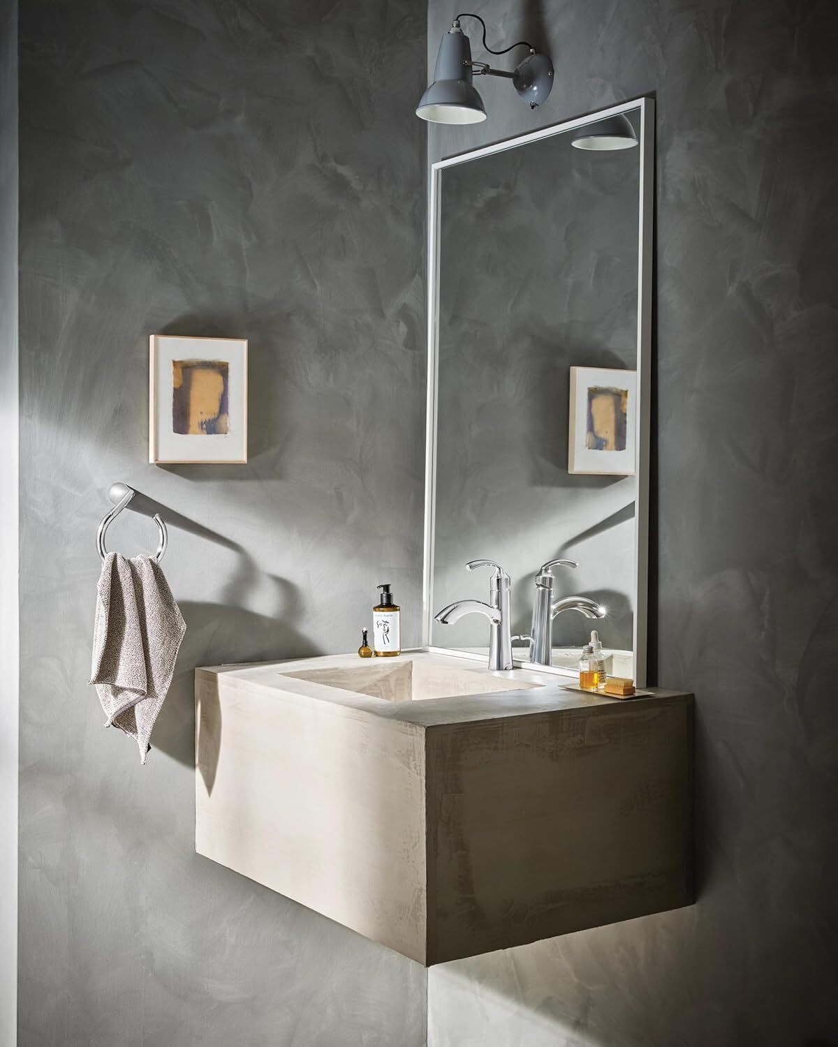 Moen 6170 Glyde Single Handle Bathroom Sink Faucet - Chrome