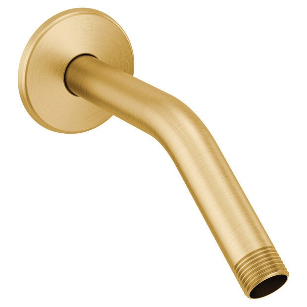 Moen S134BG Shower Arm And Flange Kit 8" - Brushed Gold