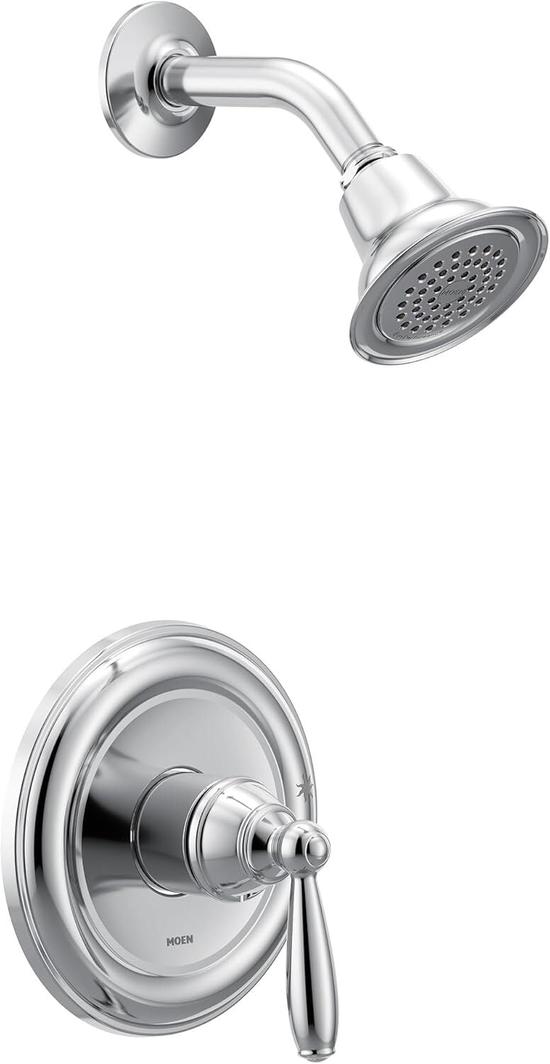 MOEN UT2152EP Brantford Chrome M-CORE 2-Series Shower Only Trim Kit Valve Rqd