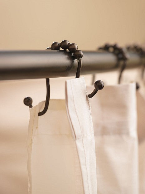 Moen SR2201OWB Double Shower Curtain Rings Set of 12 - Old World Bronze