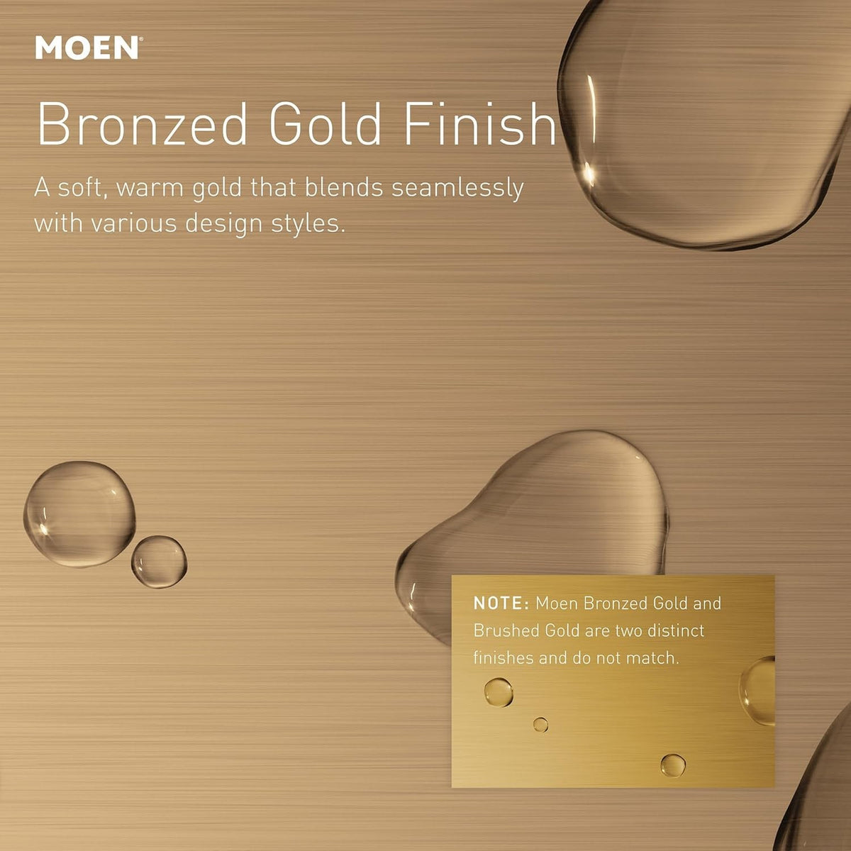 Moen UT2902EPBZG Gibson M-CORE 2-Series 1-Handle Shower Trim Kit - Bronzed Gold