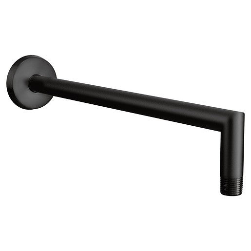 MOEN Arris S110BL 14" Rainshower Straight Shower Arm - Matte Black