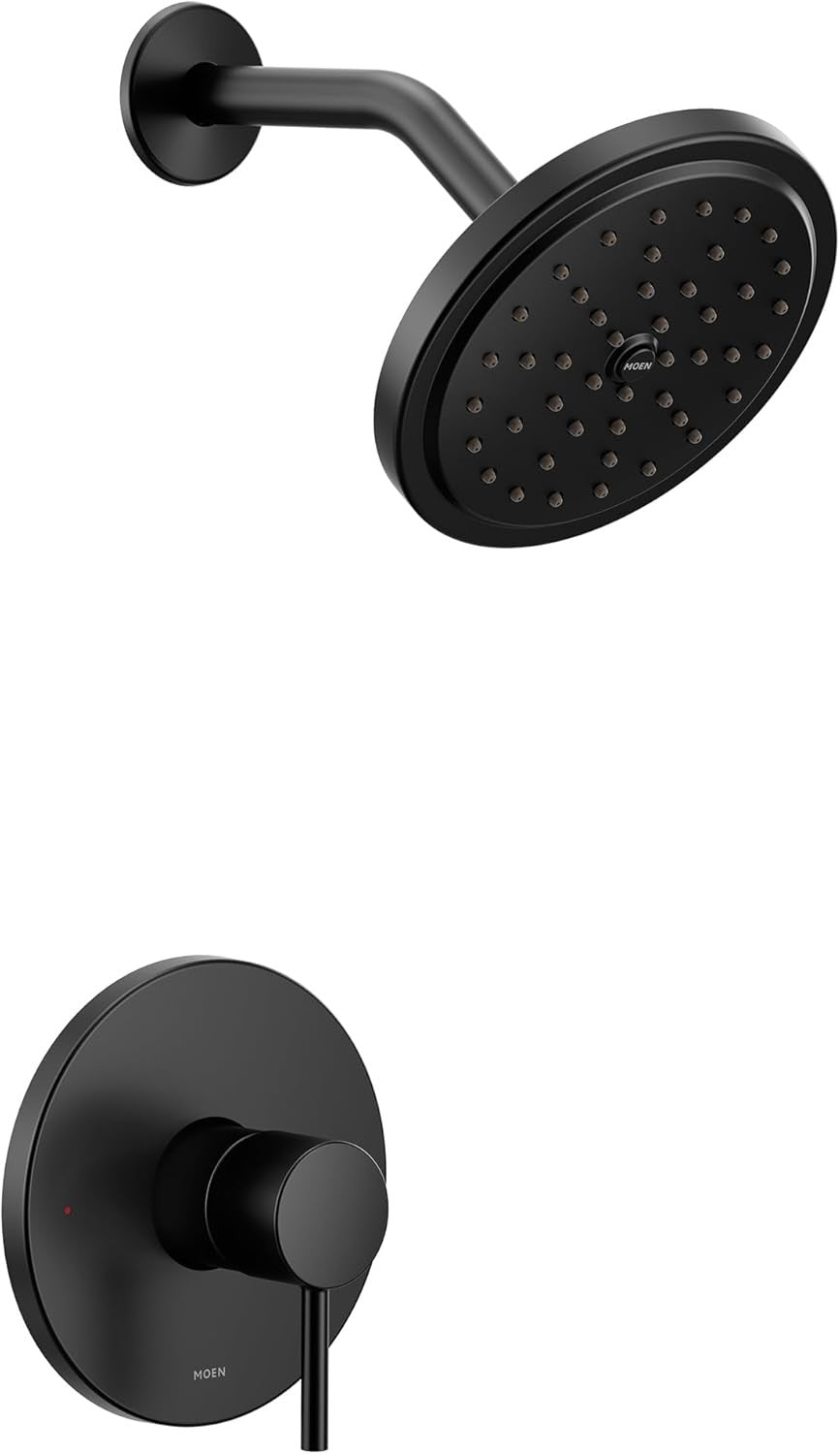 Moen UT3292EPBL Align M-CORE 3 Pressure Balanced Shower Valve Trim - Matte Black