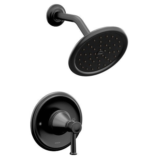 Moen T2312BL Belfield 2.5 GPM Posi-Temp Shower Only Trim - Matte Black