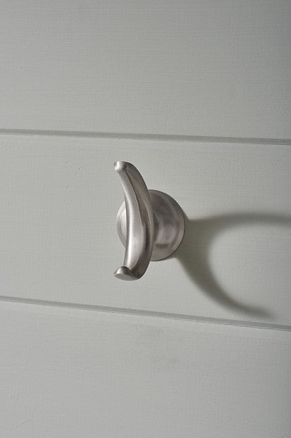 Moen MY1503BN Darcy Double Robe Hook Press & Mark - Brushed Nickel