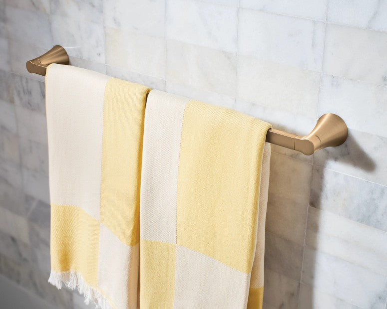Moen YB0724BZG Jase 24" Towel Bar Holder - Bronzed Gold