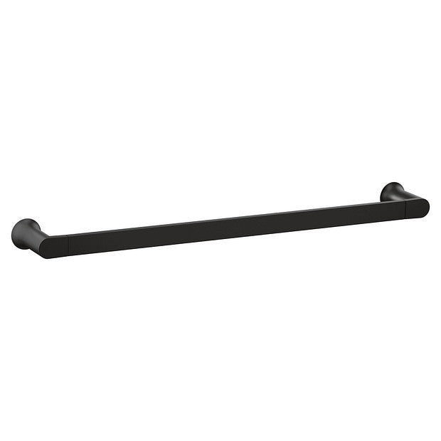 Moen BH3824BL Genta LX Modern 24-inch Towel Bar - Matte Black