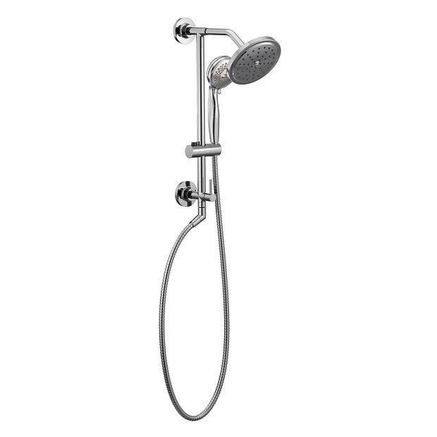 Moen TS3661NH Annex Shower Arm 19" Slide Bar & 59" Hand Shower Hose - Chrome