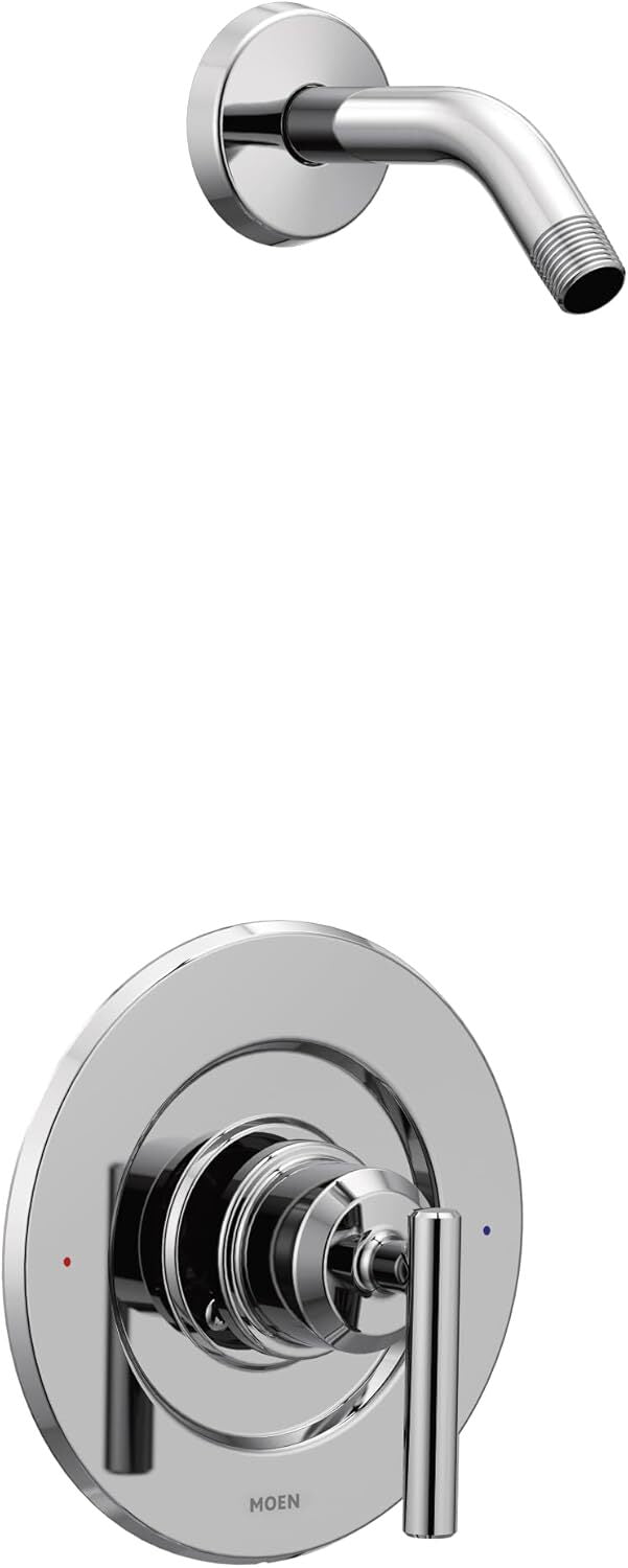 Moen T2902NH Gibson Chrome Posi-Temp 1-Handle Shower Trim Valve No Showerhead