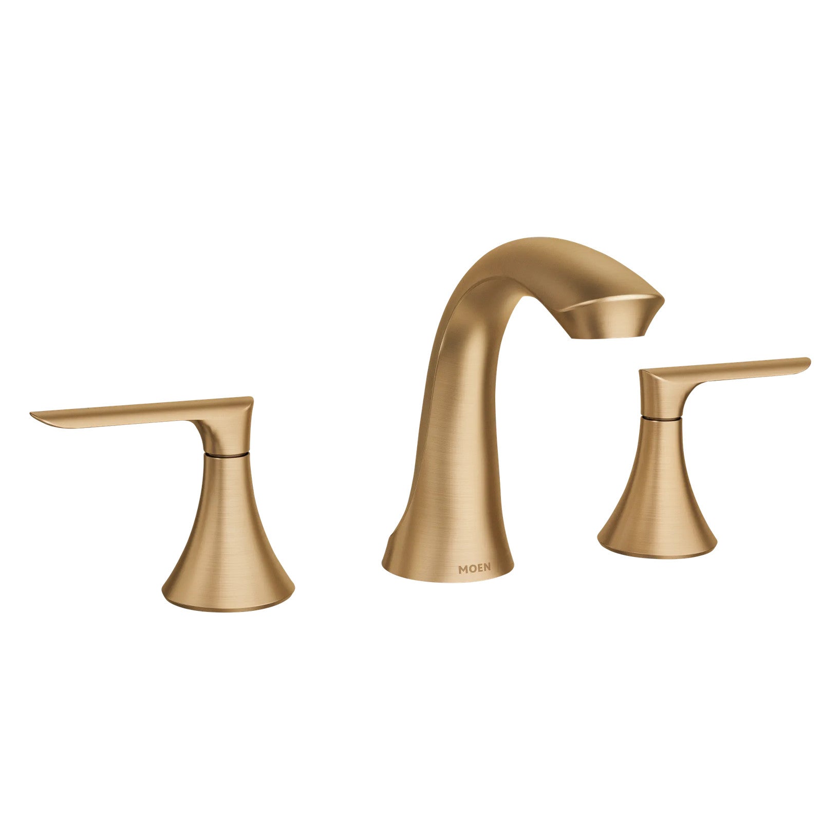MOEN 84517BZG Findlay 8" Widespread 2-Handle Bathroom Sink Faucet - Bronzed Gold
