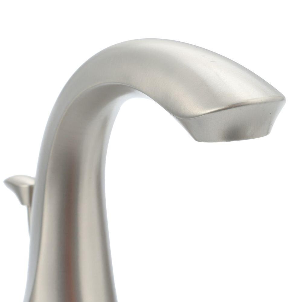 Moen WS84551SRN Darcy Brushed Nickel 2-Handle High-Arc Bathroom Faucet