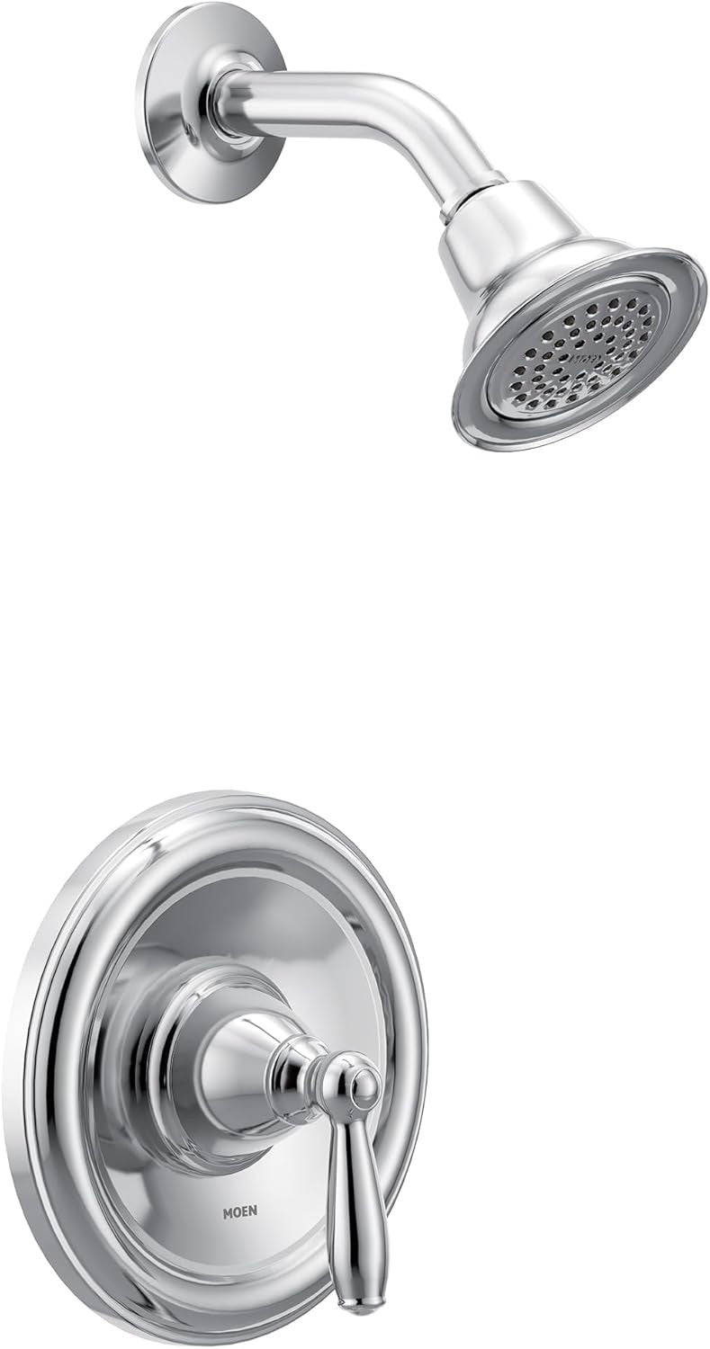 Moen T2152 Brantford Posi-Temp Single Handle Shower Head & Trim - Chrome