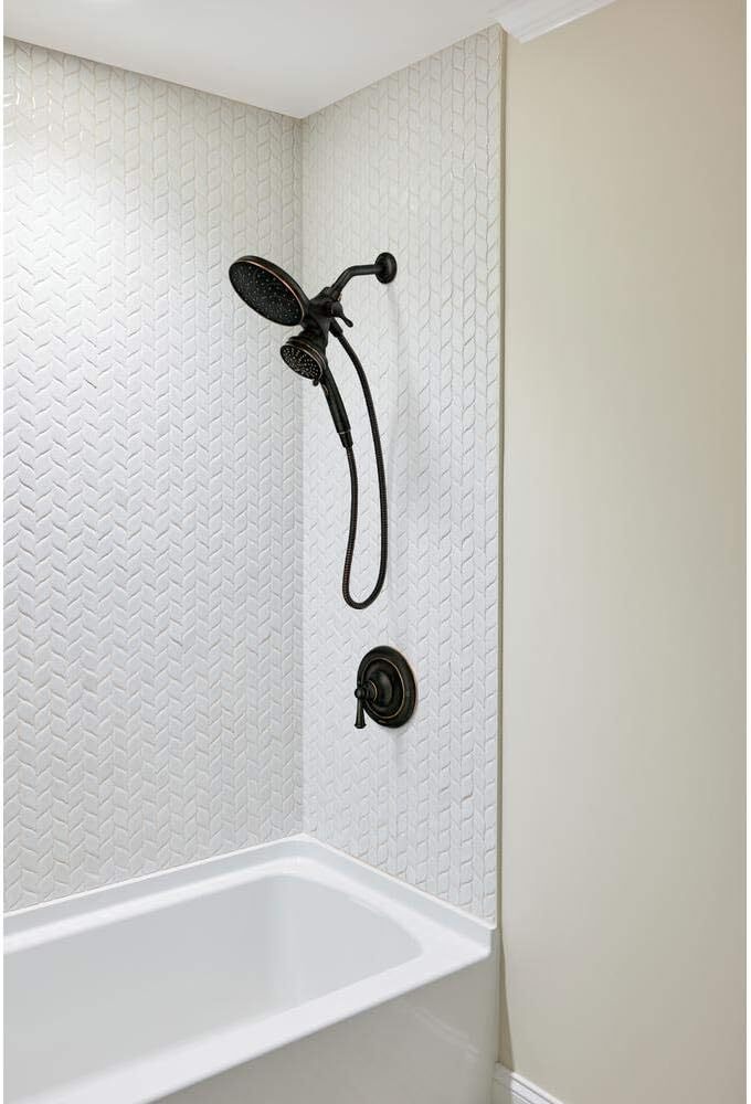 Moen 82610BRB Brecklyn 6 Spray Magnetix Shower Faucet Mediterranean Bronze 