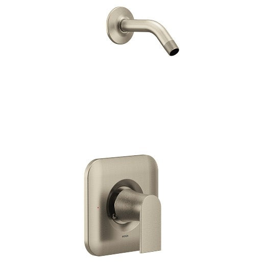 Moen T2472NHBN Genta LX Posi-Temp Shower Trim Only Brushed Nickel Pressure Balan