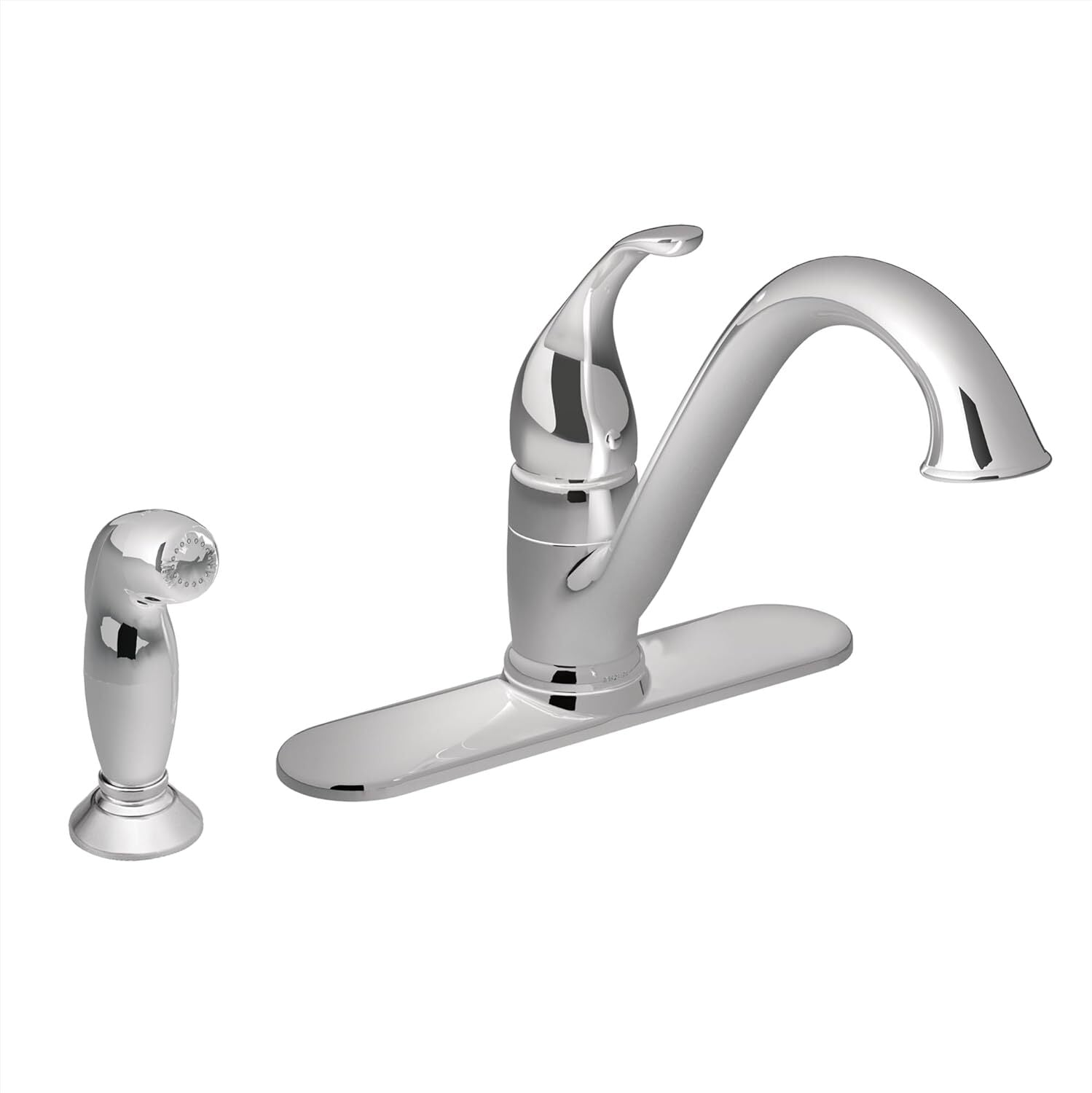 Moen 7840 Camerist One-Handle Low Arc Kitchen Faucet & Sprayer, Chrome